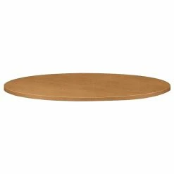 HON Preside Round Tabletop, 42", Harvest, 1 1/8"H X 42"W X 42"D