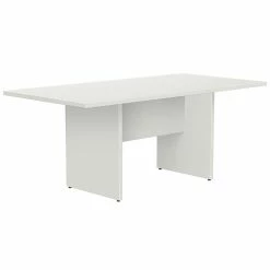 Union & Scale™ Workplace2.0™ 36X72 Conference Table, Silver Mesh (UN56066)
