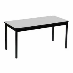 Correll 72'' Rectangular Training Table, Gray Granite (LR2472-15)