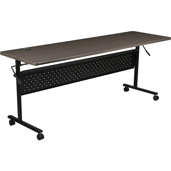 MooreCo Economy Flipper Training Room Table, 24"D X 60"W, Asian Night (91180) 1 MooreCo Economy Flipper Training Room Table, 24"D X 60"W, Asian Night (91180)