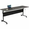 MooreCo Essentials Economy Flipper Training Room Table, 24" X 72", Low Line (91185)