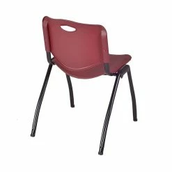 Regency 66"L X 24"W Kee Training Table- Beige/ Chrome & 2 'M' Stack Chairs- Burgundy (MT6624BEPCM47BY) -Outlet OFFICE TABLES Store unnamed file 683
