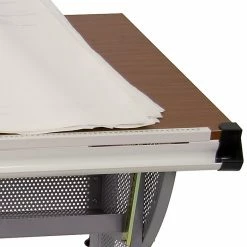 Flash Furniture 45.25"W Drafting Table, Cherry/Pewter (NAN-JN-2433-GG) -Outlet OFFICE TABLES Store unnamed file 704