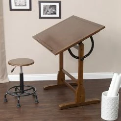 Studio Designs Solid Hard Wood Vintage Drafting Table, 36" -Outlet OFFICE TABLES Store unnamed file 714