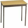 Barricks® Utility Tables, 30Hx30Wx18"D, Brown/Oak