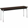 HON® Utility Table In Mocha, 72"x18", Rectangular