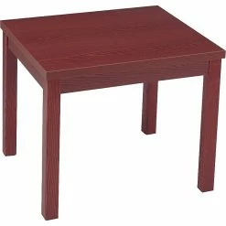 HON® Reception Room Furniture In Mahogany Finish, End Table
