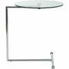 Eurostyle Euro Style™ Edie 24" Round Glass Side Table, Clear, 4/Pack
