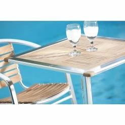 Eurostyle Euro Style™ Sheldon 27 1/2" Square Teak Dining Table, Teak -Outlet OFFICE TABLES Store unnamed file 819