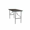 Staples Folding Table, 48"L X 24"W, Walnut (58365)