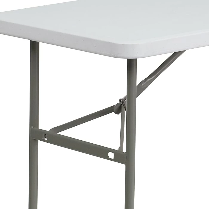 Flash Furniture Folding Table, 48" X 24", White (DAD-YCZ-122-2-GG) 7 Flash Furniture Folding Table, 48" X 24", White (DAD-YCZ-122-2-GG) - Image 7
