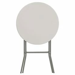 Flash Furniture 43 1/2"H X 31 1/4"L Granite Plastic Bar Height Folding Table, White 14 Flash Furniture 43 1/2"H X 31 1/4"L Granite Plastic Bar Height Folding Table, White -Outlet OFFICE TABLES Store unnamed file 894