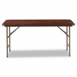Alera Wood Folding Table, Rectangular, 59.88w X 17.75d X 29.13h, Mahogany (ALEFT726018MY) 7 Alera Wood Folding Table, Rectangular, 59.88w X 17.75d X 29.13h, Mahogany (ALEFT726018MY) -Outlet OFFICE TABLES Store unnamed file 907