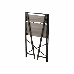 Homenations Folding Table, 31.5" X 16", Black/Brown (SH-OF-2662) -Outlet OFFICE TABLES Store unnamed file 982