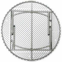 Flash Furniture Folding Table, 71"Dia., White (DAD-YCZ-180R-GW-GG) -Outlet OFFICE TABLES Store unnamed file 999